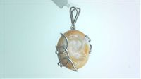 Pendente Donna MARE in Argento Conchiglia OCCHIO DI S. LUCIA AG Sommer SAL.S